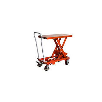 Mobile Manual Scissor Lift Tables