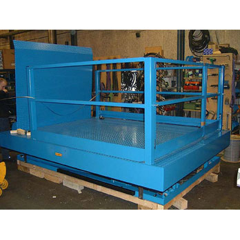 Hydraulic lifting platform