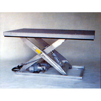 Lift table for hazardous area