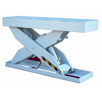 Lift table for handling sheet materials