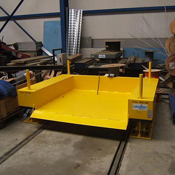 Zero height low closed lift table