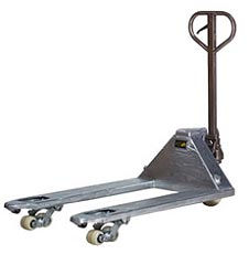 Galvanised and stainless hand pallet trucks (Section 1)